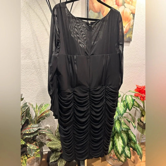 City Chic Sexy Bustier Black dress size XL/22 - Picture 10 of 16